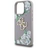 Etui Guess Grained Roses Big 4G logo do  iPhone 16 Pro Max fioletowy na NearMe.pl