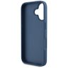 Etui Guess Grained Roses Big 4G logo do  iPhone 16 niebieski na NearMe.pl