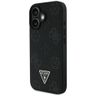 Etui Guess Grained Hot Stamp Peony       Triangle Logo MagSafe do iPhone 16 czarny na NearMe.pl