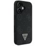 Etui Guess Grained Hot Stamp Peony       Triangle Logo MagSafe do iPhone 16 czarny na NearMe.pl