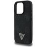 Etui Guess Grained Hot Stamp Peony       Triangle Logo MagSafe do iPhone 16 Pro czarny na NearMe.pl