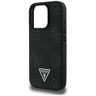Etui Guess Grained Hot Stamp Peony       Triangle Logo MagSafe do iPhone 16 Pro Max czarny na NearMe.pl