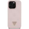 Etui Guess Grained Hot Stamp Peony       Triangle Logo MagSafe do iPhone 16 Pro różowy na NearMe.pl