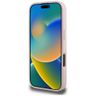 Etui Guess Grained Hot Stamp Peony       Triangle Logo MagSafe do iPhone 16 Pro Max różowy na NearMe.pl