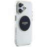 Etui Guess IML Metal Colored Circle      Classic Logo MagSafe do iPhone 16 czarny na NearMe.pl