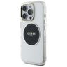 Etui Guess IML Metal Colored Circle      Classic Logo MagSafe do iPhone 16 Pro czarny na NearMe.pl