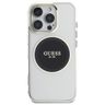 Etui Guess IML Metal Colored Circle      Classic Logo MagSafe do iPhone 16 Pro czarny na NearMe.pl