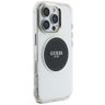 Etui Guess IML Metal Colored Circle      Classic Logo MagSafe do iPhone 16 Pro czarny na NearMe.pl