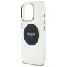 Etui Guess IML Metal Colored Circle      Classic Logo MagSafe do iPhone 16 Pro czarny na NearMe.pl