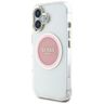Etui Guess IML Metal Colored Circle      Classic Logo MagSafe do iPhone 16 różowy na NearMe.pl