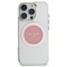 Etui Guess IML Metal Colored Circle      Classic Logo MagSafe do iPhone 16 Pro różowy na NearMe.pl