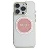 Etui Guess IML Metal Colored Circle      Classic Logo MagSafe do iPhone 16 Pro Max różowy na NearMe.pl