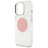 Etui Guess IML Metal Colored Circle      Classic Logo MagSafe do iPhone 16 Pro Max różowy na NearMe.pl
