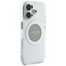 Etui Guess IML Metal Colored Circle      Classic Logo MagSafe do iPhone 16 szary na NearMe.pl