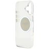Etui Guess IML Metal Colored Circle      Classic Logo MagSafe do iPhone 16 szary na NearMe.pl