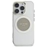 Etui Guess IML Metal Colored Circle      Classic Logo MagSafe do iPhone 16 Pro szary na NearMe.pl