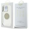 Etui Guess IML Metal Colored Circle      Classic Logo MagSafe do iPhone 16 Pro szary na NearMe.pl