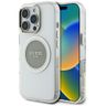 Etui Guess IML Metal Colored Circle      Classic Logo MagSafe do iPhone 16 Pro Max szary na NearMe.pl