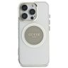 Etui Guess IML Metal Colored Circle      Classic Logo MagSafe do iPhone 16 Pro Max szary na NearMe.pl