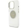 Etui Guess IML Metal Colored Circle      Classic Logo MagSafe do iPhone 16 Pro Max szary na NearMe.pl