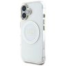Etui Guess IML Metal Colored Circle      Classic Logo MagSafe do iPhone 16 biały na NearMe.pl