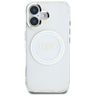 Etui Guess IML Metal Colored Circle      Classic Logo MagSafe do iPhone 16 biały na NearMe.pl