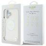 Etui Guess IML Metal Colored Circle      Classic Logo MagSafe do iPhone 16 biały na NearMe.pl