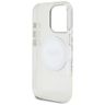 Etui Guess IML Metal Colored Circle      Classic Logo MagSafe do iPhone 16 Pro biały na NearMe.pl