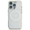 Etui Guess IML Metal Colored Circle      Classic Logo MagSafe do iPhone 16 Pro Max biały na NearMe.pl