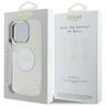 Etui Guess IML Metal Colored Circle      Classic Logo MagSafe do iPhone 16 Pro Max biały na NearMe.pl