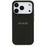 Etui Guess Grained Ring MagSafe do       iPhone 17 Pro czarny na NearMe.pl