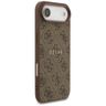 Etui Guess 4G Ring Classic Logo MagSafe  do iPhone Air brązowy na NearMe.pl