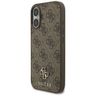 Etui Guess 4G Small Classic Logo MagSafe do iPhone 17 brązowy na NearMe.pl