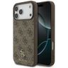 Etui Guess 4G Small Classic Logo MagSafe do iPhone 17 Pro Max brązowy na NearMe.pl