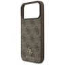 Etui Guess 4G Small Classic Logo MagSafe do iPhone 17 Pro Max brązowy na NearMe.pl