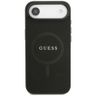 Etui Guess Saffiano Classic Logo MagSafe do iPhone Air czarny na NearMe.pl