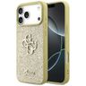 Etui Guess Fixed Glitter Big 4G do       iPhone 17 Pro Max złoty na NearMe.pl