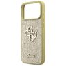 Etui Guess Fixed Glitter Big 4G do       iPhone 17 Pro Max złoty na NearMe.pl