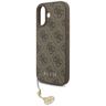 Etui Guess 4G Charms Collection MagSafe  do iPhone 17 brązowy na NearMe.pl