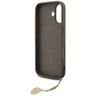 Etui Guess 4G Charms Collection MagSafe  do iPhone 17 brązowy na NearMe.pl