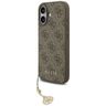Etui Guess 4G Charms Collection MagSafe  do iPhone 17 brązowy na NearMe.pl