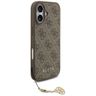 Etui Guess 4G Charms Collection MagSafe  do iPhone 17 brązowy na NearMe.pl
