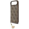 Etui Guess 4G Charms Collection MagSafe  do iPhone Air brązowy na NearMe.pl