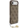 Etui Guess 4G Charms Collection MagSafe  do iPhone Air brązowy na NearMe.pl