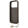 Etui Guess 4G Charms Collection MagSafe  do iPhone 17 Pro brązowy na NearMe.pl
