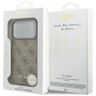 Etui Guess 4G Charms Collection MagSafe  do iPhone 17 Pro brązowy na NearMe.pl