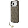 Etui Guess 4G Charms Collection MagSafe  do iPhone 17 Pro Max brązowy na NearMe.pl