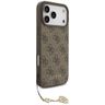 Etui Guess 4G Charms Collection MagSafe  do iPhone 17 Pro Max brązowy na NearMe.pl