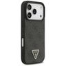 Etui Guess Leather 4G Triangle Strass    MagSafe do iPhone 17 Pro czarny na NearMe.pl