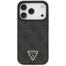 Etui Guess Leather 4G Triangle Strass    MagSafe do iPhone 17 Pro czarny na NearMe.pl